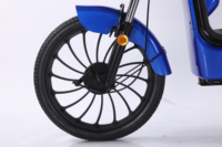 Vélo électrique urbain pour trajets quotidiens, 350W-500W, cadre en acier Hiten, moteur à moyeu arrière, électronique numérique, pneu 20'', batterie au lithium