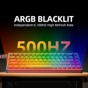 คีย์บอร์ด IROK MG68PRO รุ่นใหม่ ตัวเครื่องอะลูมิเนียมทั้งหมด สวิตช์แม่เหล็กแบบมีสาย ความหน่วงต่ำ 8K รองรับการเปลี่ยนสวิตช์ได้ ARGB ควบคุมผ่านเว็บไดรเวอร์ ปรับแต่งได้ - Product Image 2