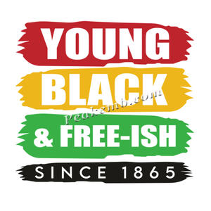 卸売印刷ヤングブラックフリー-1865年以来のIsh衣類用ヒートビニールトランスファー - Product Image 2