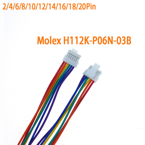 Connecteur Câble-Film Molex H112K-P06N-03B à Pas de 1,0 mm, 6 Broches, pour Électronique et Drones - Product Image 1