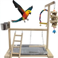 Petite cage à oiseaux, perchoir, balançoire, jouet exclusif transfrontalier pour perroquets M009