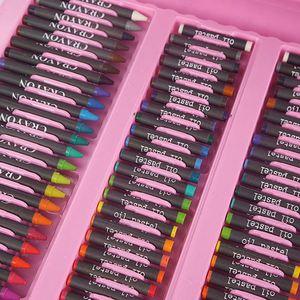 Vente en gros directe d'usine, 208 pièces, ensembles de dessin pour enfants, logo personnalisé, fournitures artistiques, jouet créatif pour enfants, ensemble de peinture artistique - Product Image 3