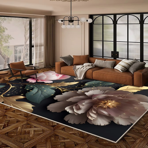 Tapis et carpettes de luxe imprimé<span class=keywords><strong>s</strong></span> floraux pour couloir et salon 0034 - Product Image 4