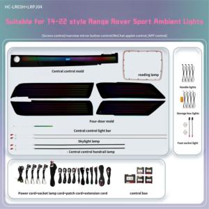 Éclairage d'ambiance intérieur LED Symphony pour Land Rover Range Rover Sport - Product Image 2