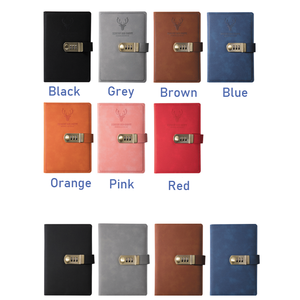 Ordinateur portable en cuir PU et personnalisé, avec serrure à <span class=keywords><strong>code</strong></span> - Product Image 3