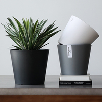 Pot de fleurs minimaliste, pots pour plantes, décoration de table de bureau, pots de jardin de haute qualité, pots à fleurs en plastique épais