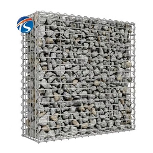 Cage en pierre de gabion soudée de meilleure qualité/clôture de boîte de gabion/mur de soutènement de panier de roche de gabion à vendre - Product Image 1
