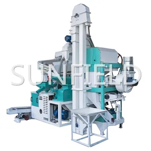 Sunfield 800-1000kg/h Food Processing Rice Mill Machine Mini Modern Machine Popular Low Price for Grain Milling