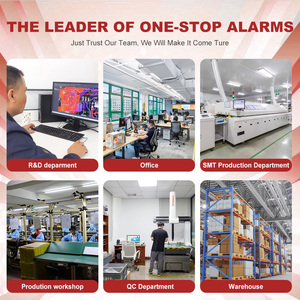 Thiết kế mới <span class=keywords><strong>CE</strong></span> cấp giấy chứng nhận 10 năm pin không dây liên kết với nhau dò nhiệt RF dò nhiệt 433Mhz kết nối chống cháy - Product Image 4