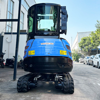 LIVRAISON GRATUITE Mini-excavatrice de 2 tonnes avec flèche pivotante EPA Euro 5 Kubota, excavatrice compacte sur chenilles pour l'agriculture et la construction