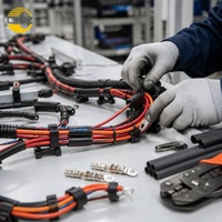 Spannungsfeste verseilte Kupferleitung 0,5-2,5mm 600V mit PE-Mantel für temporäre Überkopf-Stromversorgung auf Baustellen