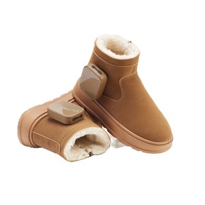 Zapatos Eléctricos Recargables Premium con Calefacción de Algodón, Aislamiento de Felpa para Calor en Invierno, Uso Diario y Comodidad Interior - Product Image 4