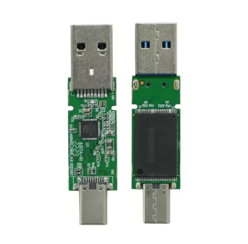 Bulk OTG Type-C USB Flash Drive PCBA Chips 8GB-256GB USB 3.0/2.0 Fast Speed Naked Memory Chips