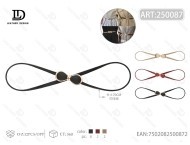 Catena da Vita in Lega d'Acciaio per Donna, Placcata in Nero, Lunghezza Standard, Gioiello per il Corpo Trendy per Uso Quotidiano - Product Image 1