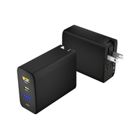 Banco de Energía Portátil con Tecnología GaN, Venta al Por Mayor de Fábrica, Carga Rápida Tipo-C y USB-A, Resistente al Agua, PD45W 20W 5000mAh, Enchufe de CA, Uso en Exteriores