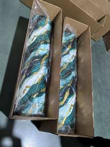 Moderno adesivo da parete in espanso 3D impermeabile UV marmo foglio <span class=keywords><strong>PVC</strong></span> parete pel pel and Stick autoadesivo per uso domestico - Product Image 6