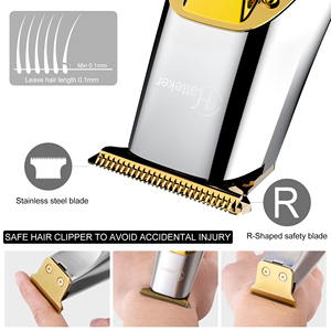 Kit de coupe de cheveux sans fil Hatteker pour hommes, tondeuse à barbe avec lame en T - Product Image 6
