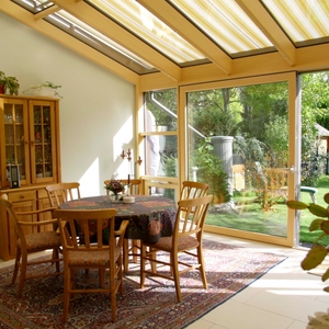 Modern Eco-Friendly Double Low-E Glazed Wooden Pyramid Glass <strong>House</strong> Thermal Break Hurricane Impact Aluminum Clad Residential - Product Image 3