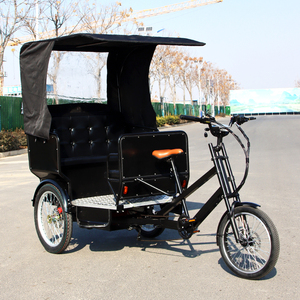 <span class=keywords><strong>Carrito</strong></span> Móvil Eléctrico, Bicitaxi Eléctrico, Triciclo Eléctrico de 3 Ruedas, Velo Taxi a Batería, E Rickshaw/Rickshaw Verde - Product Image 4