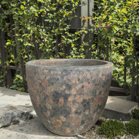 Meilleur prix pour des pots et jardinières en céramique vernissée, ronds, de style moderne, toutes saisons, multi-tailles, pour la maison et le jardin