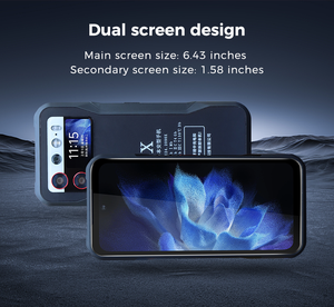 Téléphone mobile robuste pour jeux en plein air, étanche IP68, 5G CDMA/GSM, 6,43 pouces, Android 13, 6000 mAh, avec caméra de vision nocturne, NFC, étanche - Product Image 4
