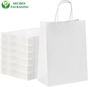 Paper Grocery Shopping Bags with Handles for Supermarket