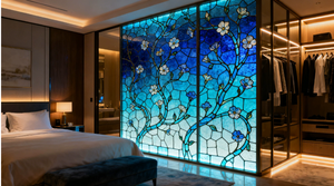 Dôme en <span class=keywords><strong>verre</strong></span> décoratif peint à la main pour plafond d'église, lucarne de villa de luxe, <span class=keywords><strong>verre</strong></span> artistique, <span class=keywords><strong>verre</strong></span> trempé thermoformé, motif personnalisé 16m - Product Image 6