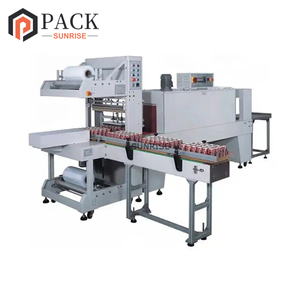 Hoàn toàn tự động tay áo thu nhỏ gói niêm phong máy chai cốc lon thu nhỏ máy đóng gói với túi màng nhựa PE. - Product Image 2