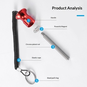 Pin magnético de ajuste para bloques de peso de rack <span class=keywords><strong>Flybird</strong></span> pequeño, modelo Bx Fitness, para equipos de gimnasio - Product Image 3