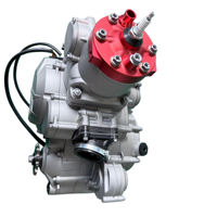 Moteur de moto KTM300 300cc 2 temps refroidi par eau, démarrage électrique et manuel, embrayage manuel à 6 vitesses pour moto tout-terrain