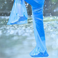 Automatische Einweg-PE-Hose aus Kunststoff Kunststoff hose Angeln Wasserdichte Schutz tuch herstellungs maschine für den Außenbereich
