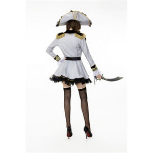 Costumes de cosplay de pirate de carnaval de haute qualité pour femmes adultes sexy et amusantes, Miss Jack Captain - Product Image 3