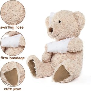 Lindo Oso <span class=keywords><strong>de</strong></span> Peluche Herido con Vendaje, Oso <span class=keywords><strong>de</strong></span> Peluche con Vendas, Disfraz <span class=keywords><strong>de</strong></span> Halloween, Juego <span class=keywords><strong>de</strong></span> Roles - Product Image 4