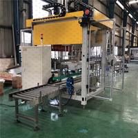 Lot de bouteilles en verre robotisées, équipement d'emballage, de emballage, boîte en Carton à charge supérieure, fabrication