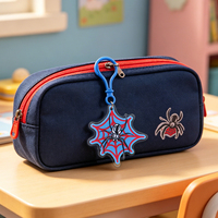 Nouveauté : Porte-clés personnalisable léger et étanche en acrylique avec mousqueton, design araignée et impression UV