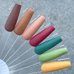 Queda o pó acrílico do prego 14 colore o jogo profissional do prego do pó do polímero para a extensão do prego - Product Image 3