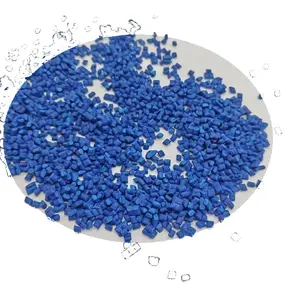 蓝色色母粒定制各种塑料色母粒用于注塑吹塑薄膜食品玩具家用产品