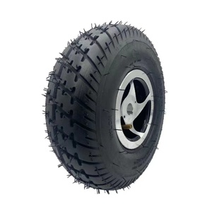 Neumático de 11 pulgadas 4.10/3.50-4 con llanta para patinete eléctrico, ATV y Go <span class=keywords><strong>Kart</strong></span>, incluye neumático y cámara de aire - Product Image 2