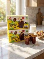 Biscuits en forme de cône de gaufre au chocolat croustillant, formule personnalisée, fabrication OEM pour marque privée