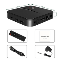 TV Box Android 11 4K Amlogic Quad Core Dual Band WIFI RAM 2GB/4GB ROM 16GB/32GB/64GB Smart Set-top Box
