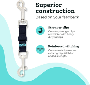 Arnés ajustable de nailon para perros Gentle Creatures con pinza de respaldo y cierre de doble extremo, compañero de <span class=keywords><strong>collar</strong></span> de seguridad - Product Image 3