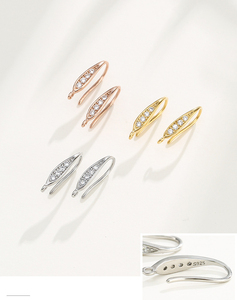 Ganchos para Pendientes de Plata de Ley S925 de la Marca V.<span class=keywords><strong>ME</strong></span> al por Mayor, para Fabricación de Joyería DIY - Product Image 6