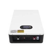 Système de stockage d'énergie solaire hybride avec onduleur 5-10kW, batterie LiFePO4 48V IP65 100Ah empilable, 6000 cycles, usage résidentiel