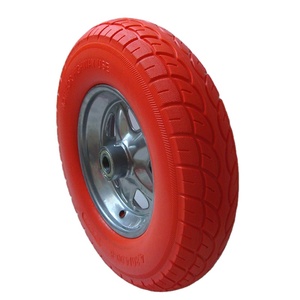 ล้อโฟม PU 16นิ้วล้อรถเข็นไม่มียางแบนทำจากโพลียูรีเทน - Product Image 1