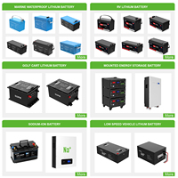 Batterie au lithium LiFePO4 à cycle profond 36V 100Ah pour énergie renouvelable avec BMS intelligent CAN RS485 IP67 pour hybride éolien solaire