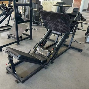 Máquina de ejercicio de gimnasio Unisex de entrenamiento de fuerza comercial, prensa de piernas lineal cargada con placa para ejercicios musculares de cadera y pierna - Product Image 4