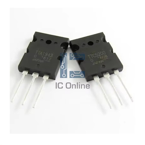 TTA1943 TTC5200 TO-3PL ซัพพลายเออร์ชิ้นส่วนอิเล็กทรอนิกส์แท้ ทรานซิสเตอร์ NPN 230V 15A TO3P - Product Image 1