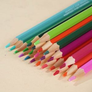 Lot de 96 crayons de couleur hexagonaux à base d'huile pour artistes, idéal pour le papier, pour enfants - Product Image 3