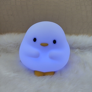 Cute <b>Duck</b> Silicone <b>Night</b> <b>Light</b> USB Rechargeable LED Kids Bedside Lamp Soft Animal Nursery <b>Night</b> Lamp Color Changing - Product Image 3