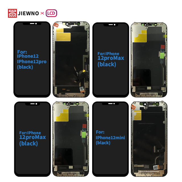 For IPhone12 12pro 12promax 12mini LCD Digital Touch Screen Display Assembly Replacement IPhone Mobile Phone